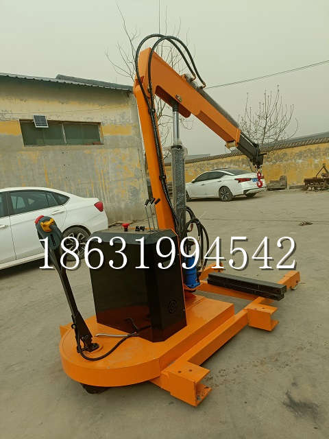 浑南区自卸车厢随车吊 自制轮式四不像起重机 四驱平板吊 5吨 贵盛